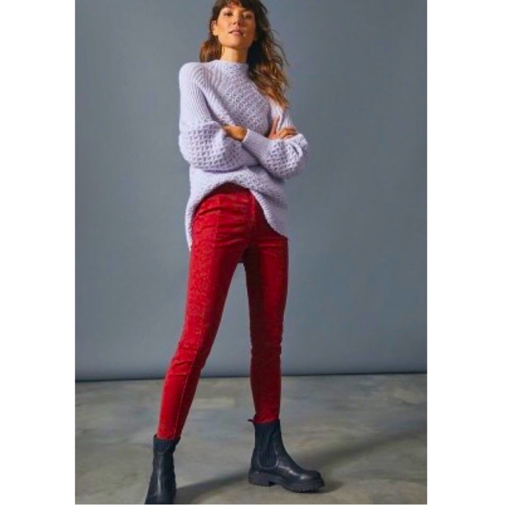 Anthropologie Pilcro High-Rise Denim Leggings